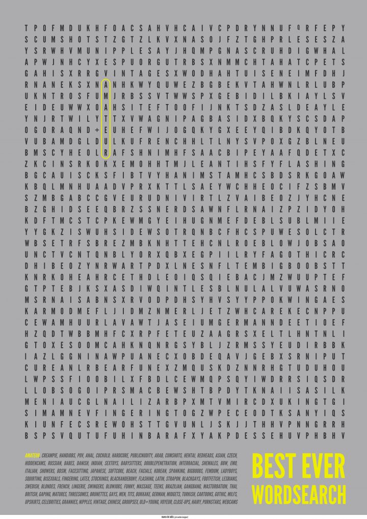 Best Ever Wordsearch poster